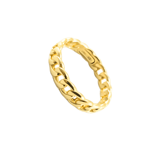 Anello grummetta oro giallo 9kt