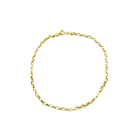 Bracciale catena rolò oro giallo 18 kt