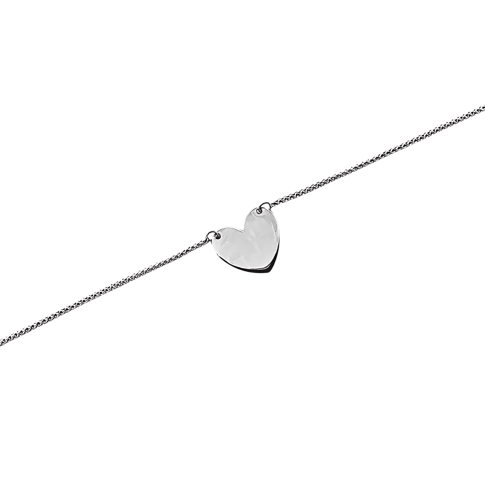 Collana cuore in argento 925-1