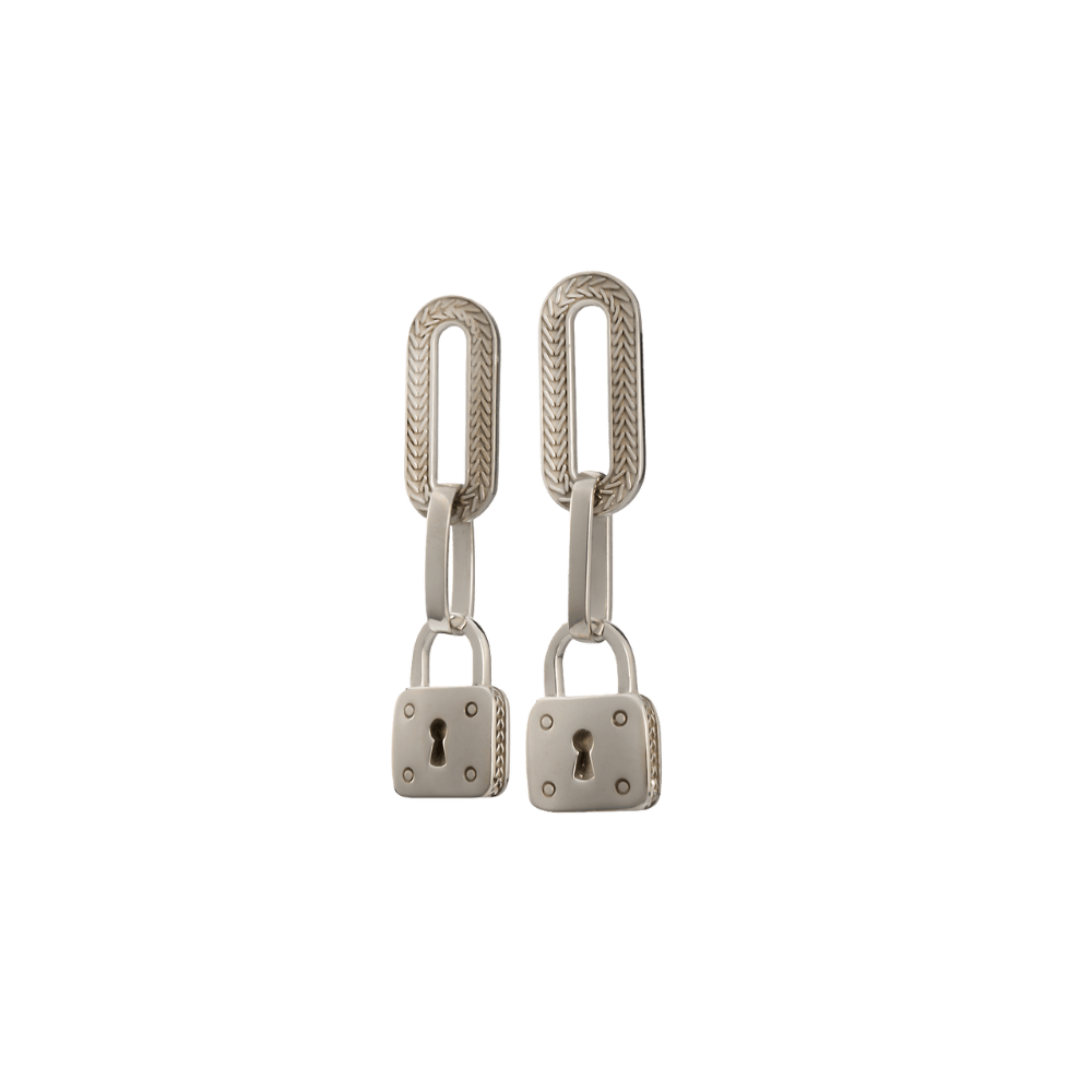 Orecchini Dueaerre unione design argento 925