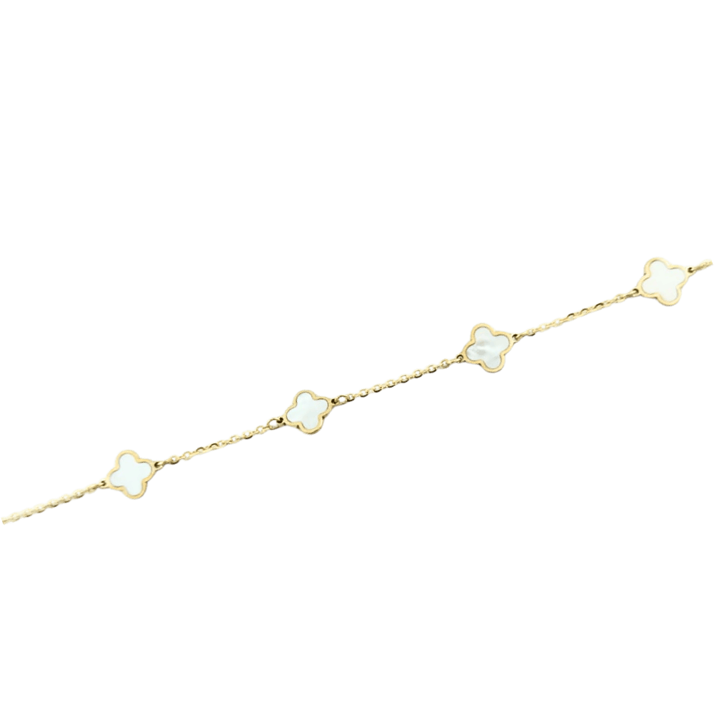 18kt gold silhouette design drop earrings