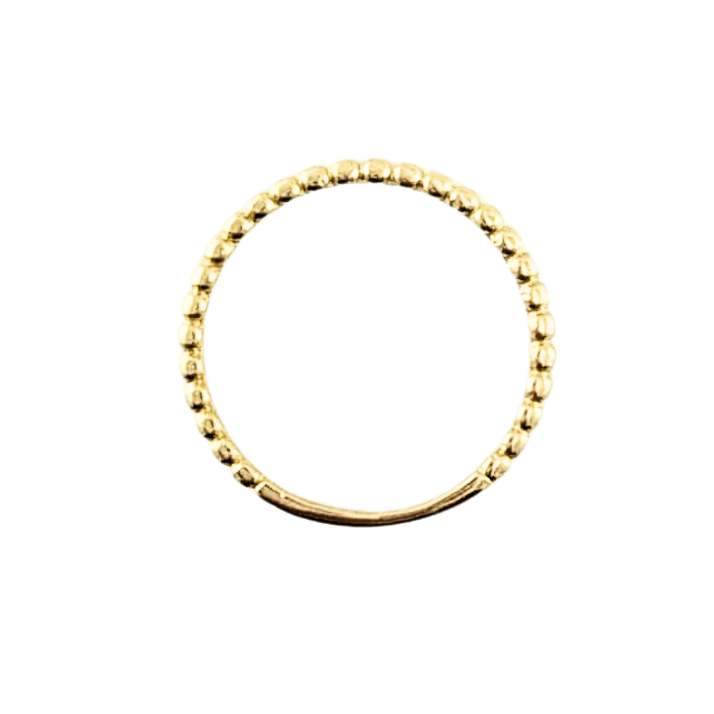 Anello sfere in oro 18 kt
