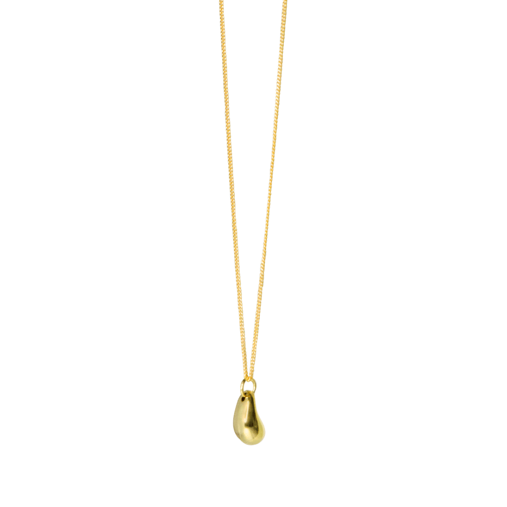 Collana Drop design minimal in argento 925 con ciondolo