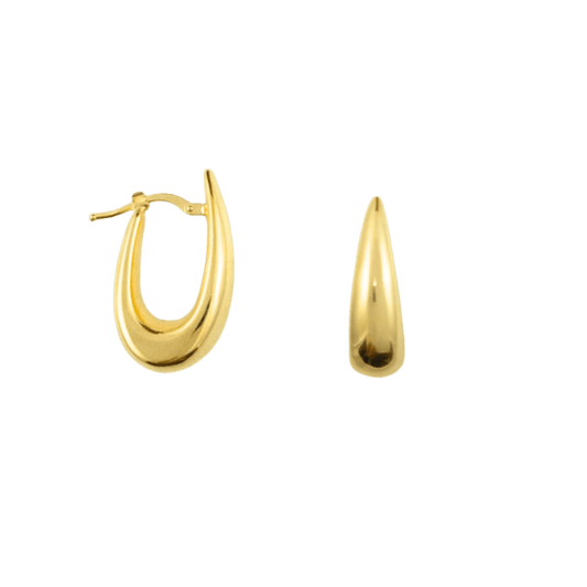 Orecchini a cerchio bold oro 18 kt