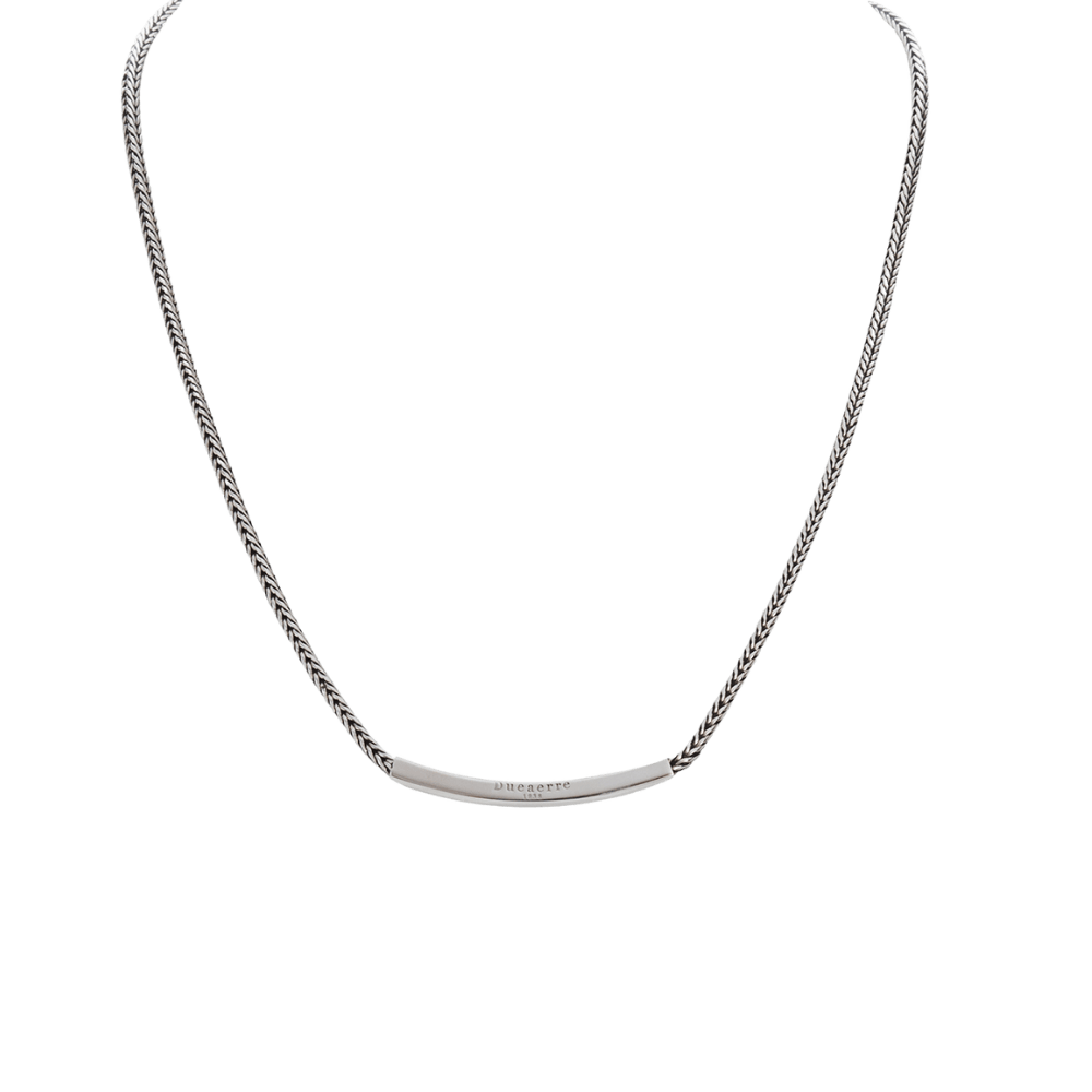 Shells design choker necklace in 925 silver with pendants