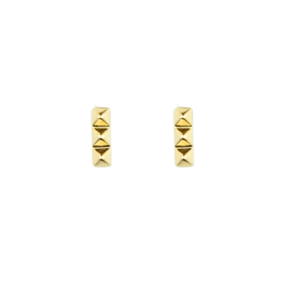 orecchini trilogy borchie oro 18 kt