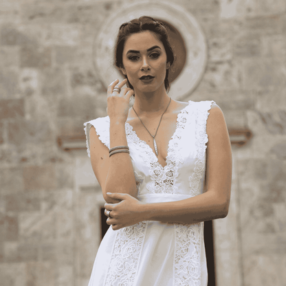 Anello dueaerre senza fine- argento 925-indossato