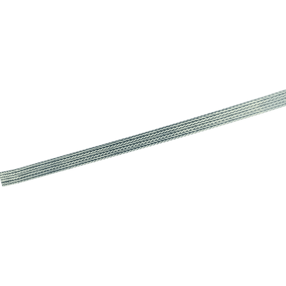 Bracciale dueaerre caos apparente-argento 925 tre fili-dettaglio