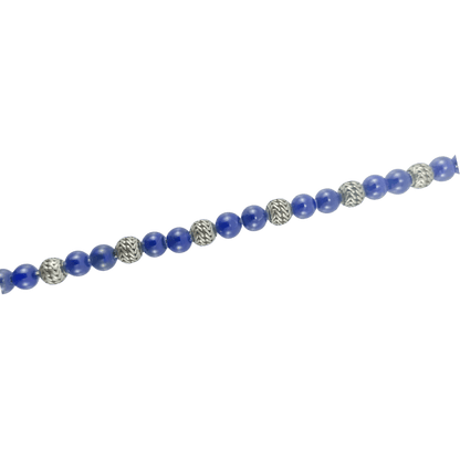 Bracciale dueaerre caos apparente-blu-dettaglio