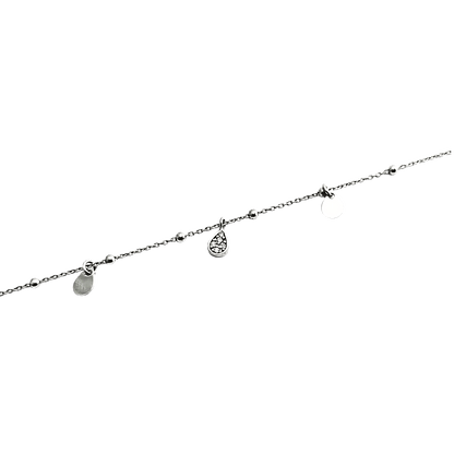 Bracciale goccia zirconi in argento 925-1