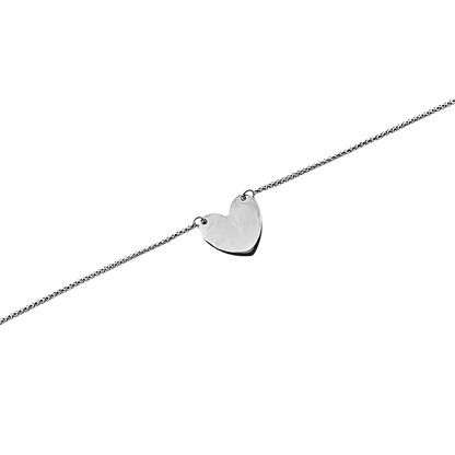 Collana cuore in argento 925-1