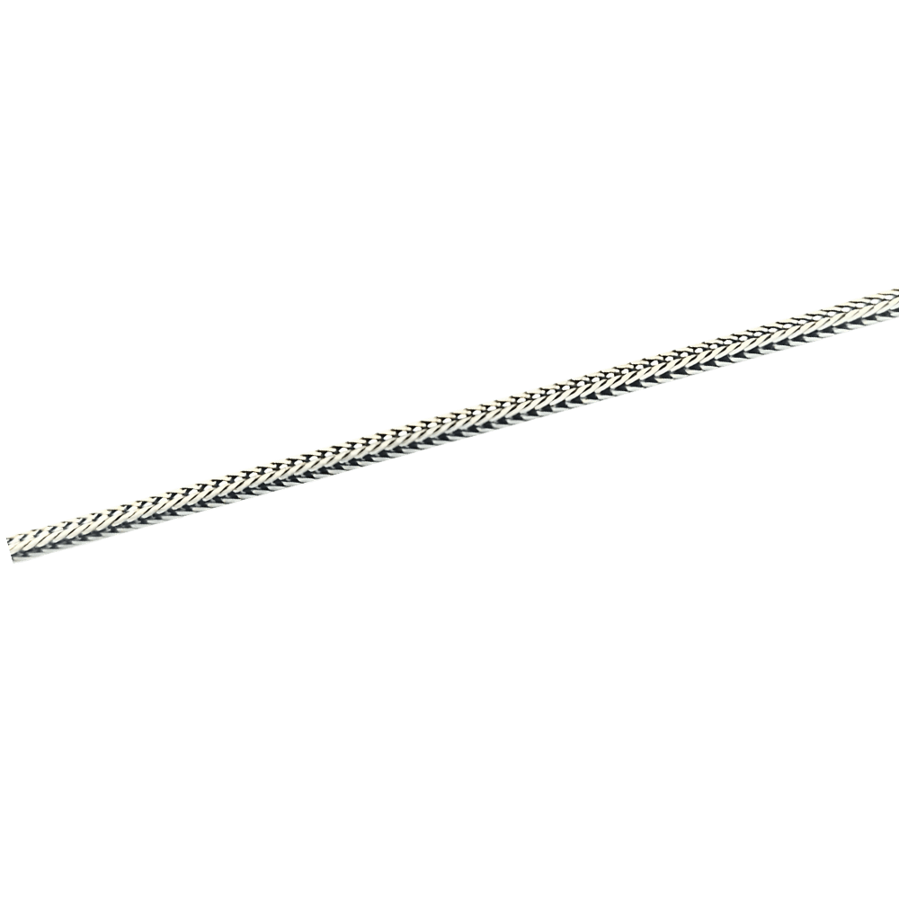 Collana dueaerre spiga in argento 925-1