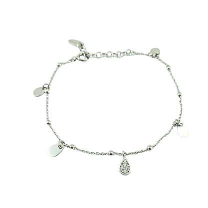925 silver love bracelet