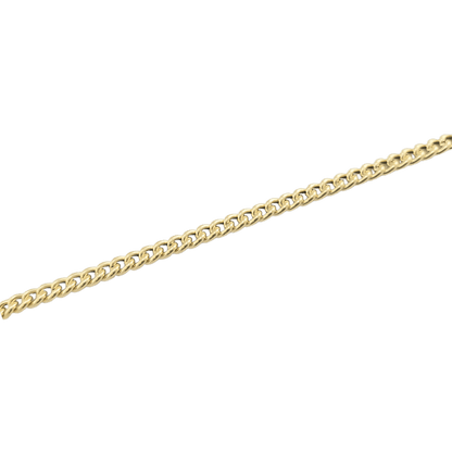 Bracciale catena grumetta in oro 18 kt