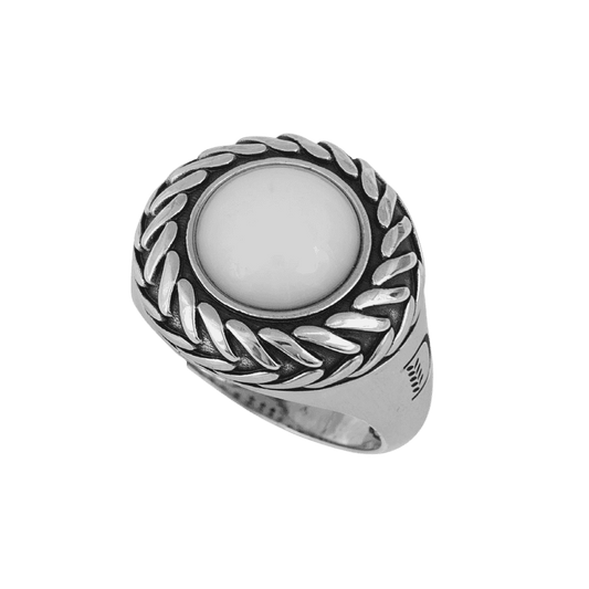 Anello Dueaerre infinity design in argento 925