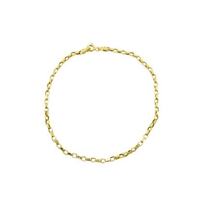 Bracciale catena rolò in oro 18 kt