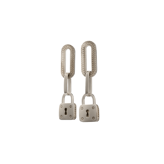 Orecchini Dueaerre unione design argento 925