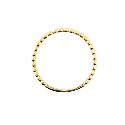 Anello sfere in oro 18 kt