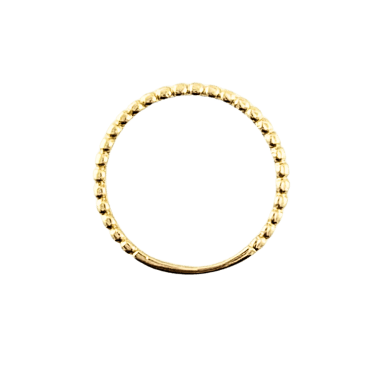 Anello sfere in oro 18 kt