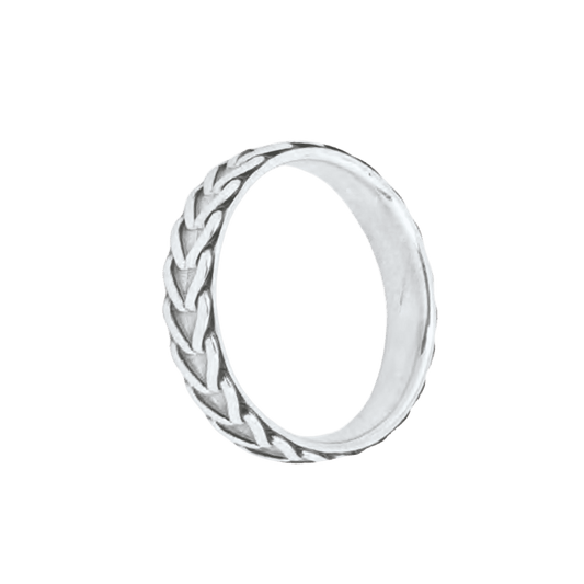 Anello Dueaerre fede essenza design in argento 925