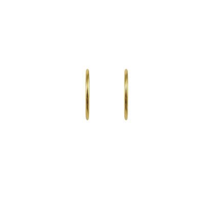 Orecchini a cerchio design argento 925