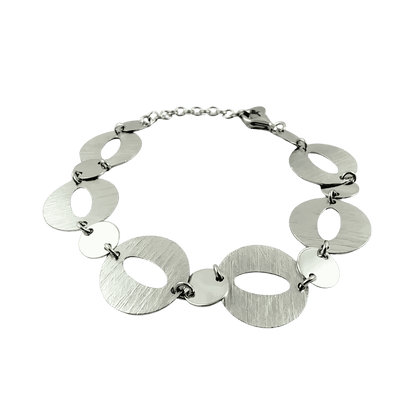 bracciale cerchi argento 925
