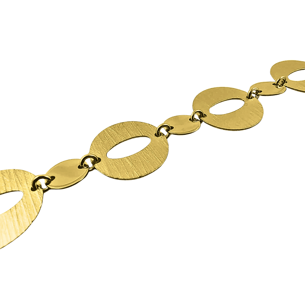 bracciale cerchi colore oro argento 925-1