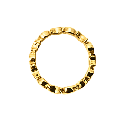 Anello mezzaluna design in argento 925