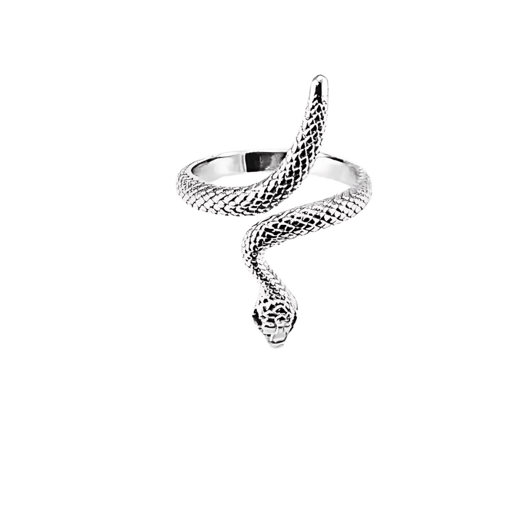 Anello snake design in argento 925