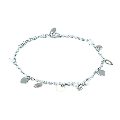 925 silver love bracelet