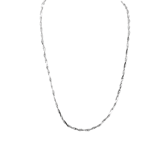 Collana spirale design in argento 925