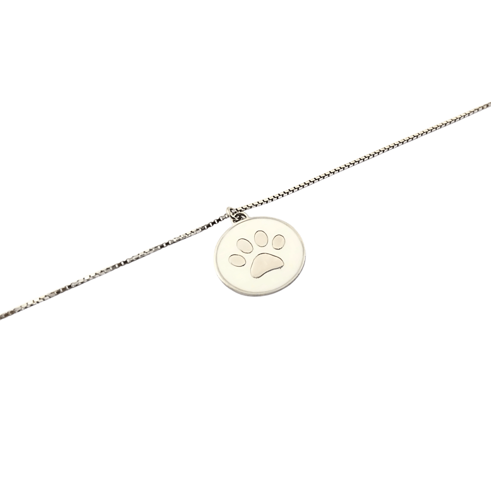 Shells design choker necklace in 925 silver with pendants