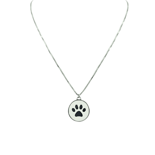 Collana pet design in argento 925