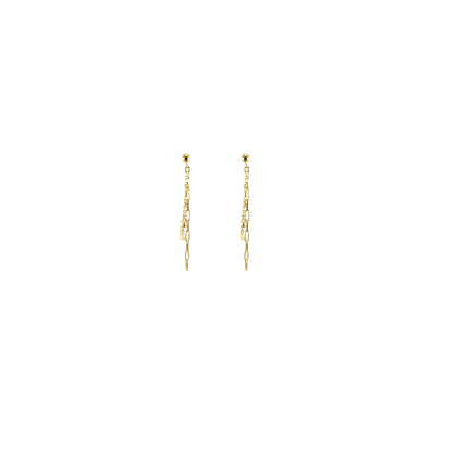 Orecchini con pendenti design argento 925