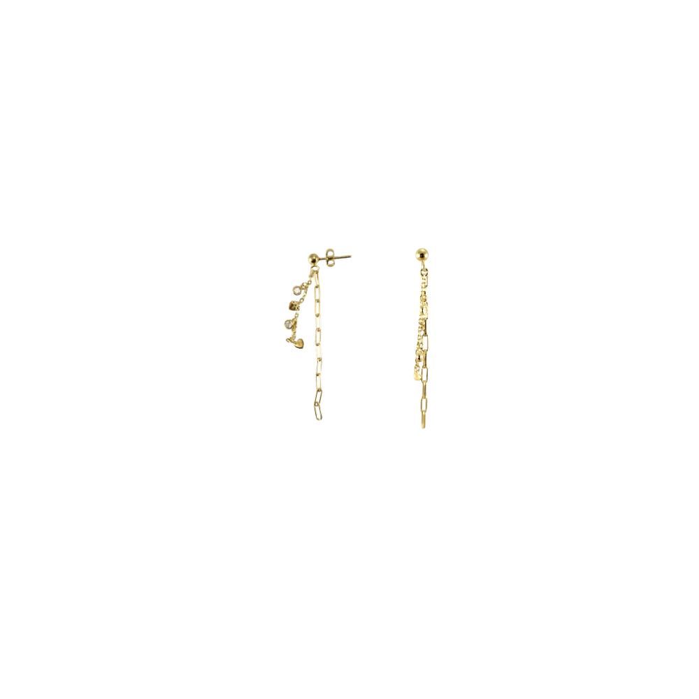 Orecchini con pendenti design argento 925